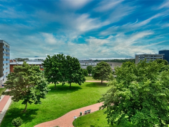 Aussicht auf den parkähnlichen