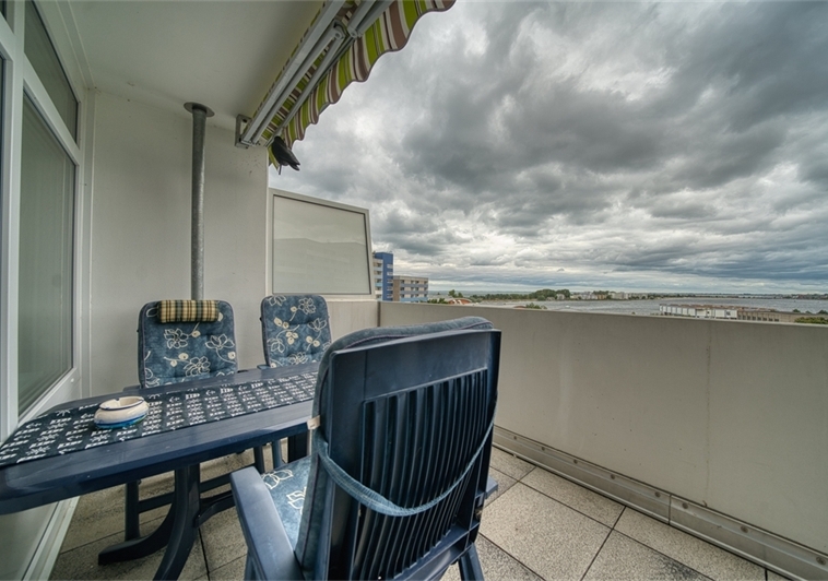 Großer Balkon