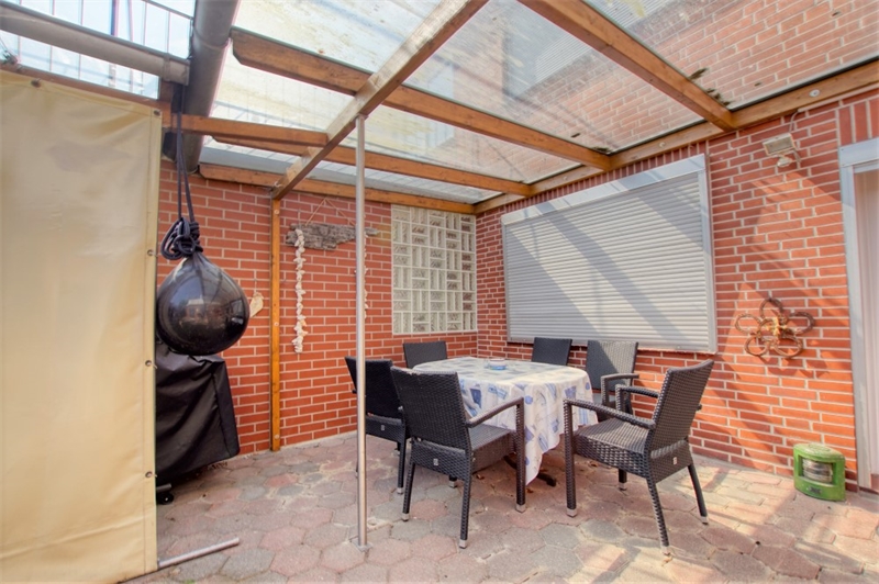 Überdachte Terrasse