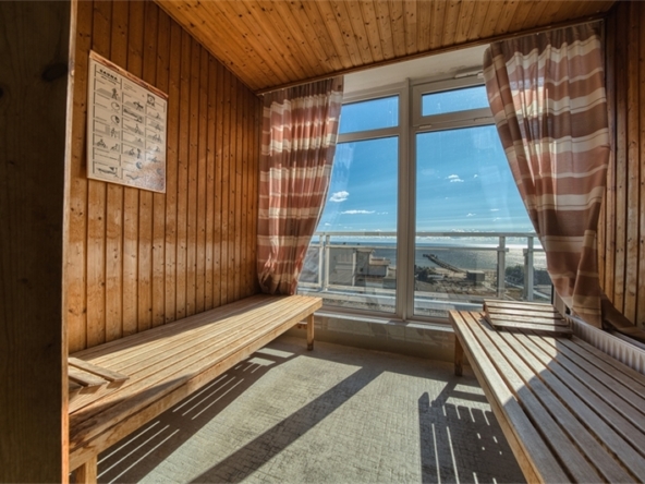 Sauna auf dem Dach