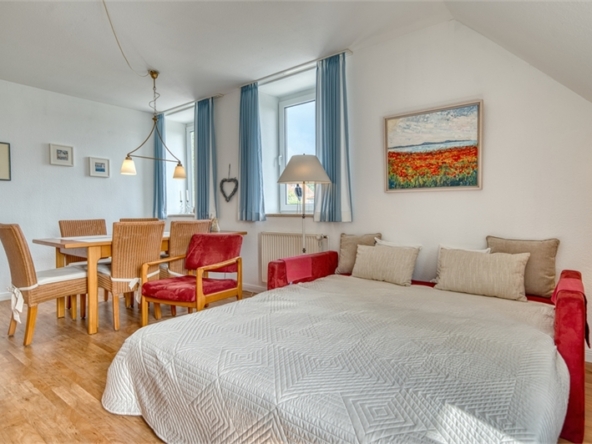 Schlafcouch ausgefahren