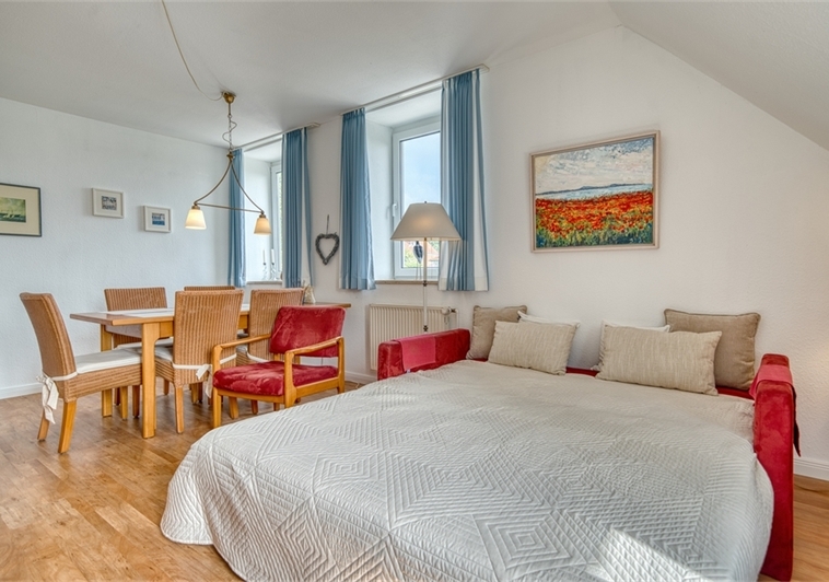 Schlafcouch ausgefahren