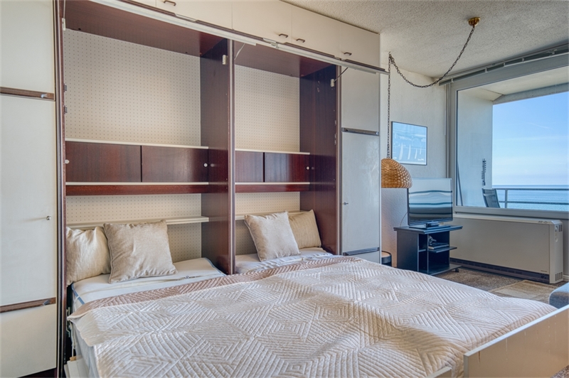 Schlafberiech im Wohnzimmer
