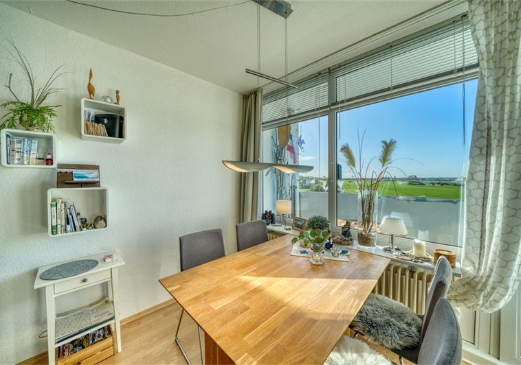 Esstisch mit Ausblick