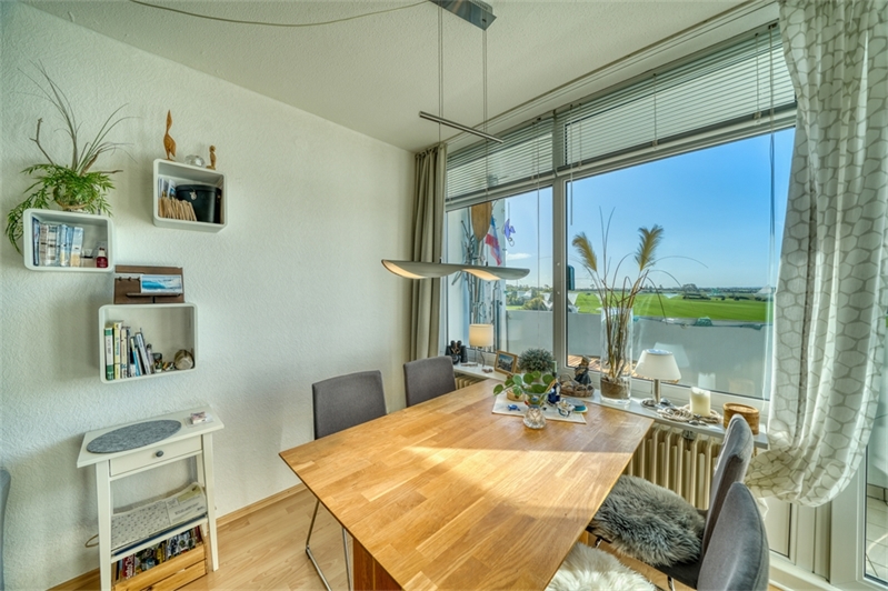 Esstisch mit Ausblick